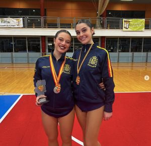 Paula Olmedo y Lidia Mateo disputaron el Trofeo Aragon en Zaragoza